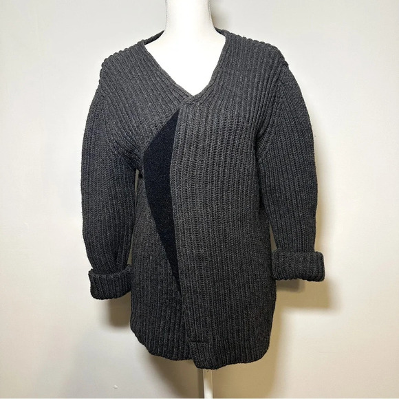 Raf Simons Velcro Front Wool Sweater Cardigan - Picture 5 of 10